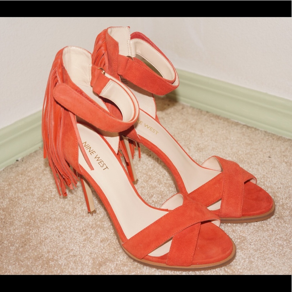 Nine West Fringe Sandals